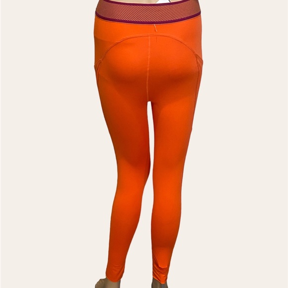 Women's Free People FP Movement Endurance Leggings Tights Orange Size Small NWT - Picture 8 of 9